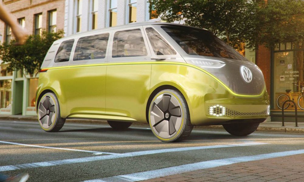 Volkswagen va lancer son mythique van hippie 100 électrique d’ici 2022