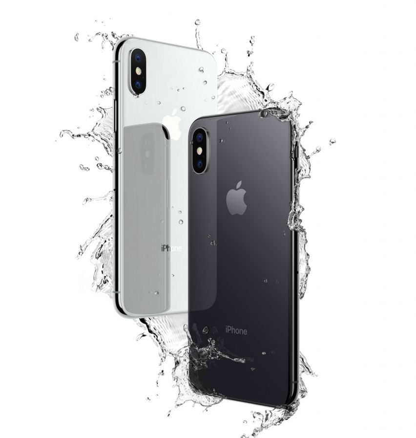 iphone X resiste à l'eau