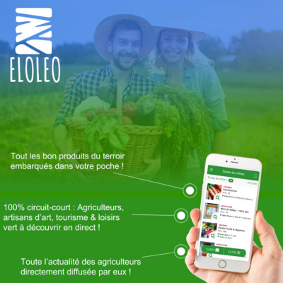 Eloléo, l’application mobile qui connecte producteurs agricoles et consommateurs !