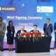 EDB signs a memorandum of understanding with Huawei Technologies (Mauritius) Co. Ltd