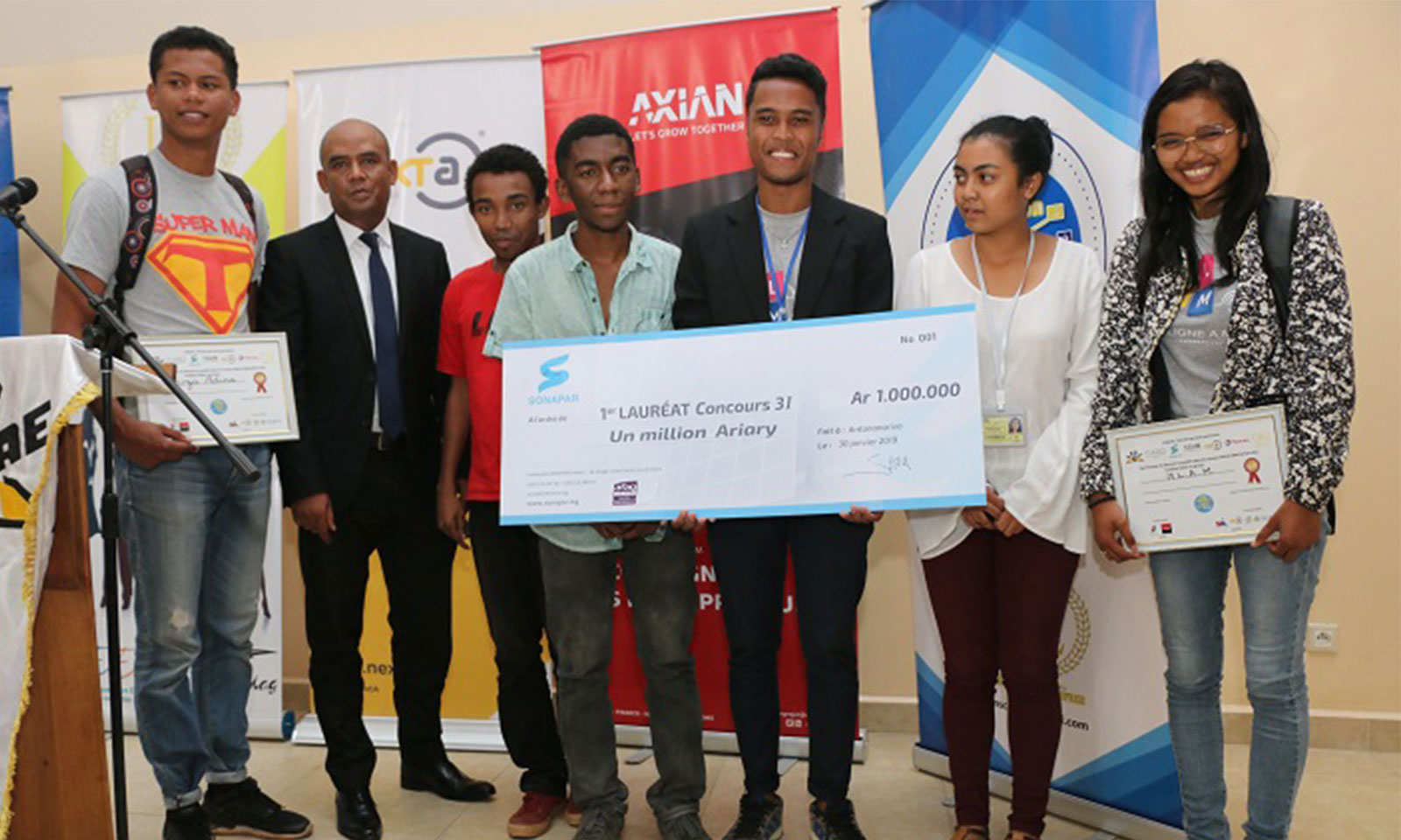 INSCAE Innovation Idea - 17 young Madagascans present their business projects