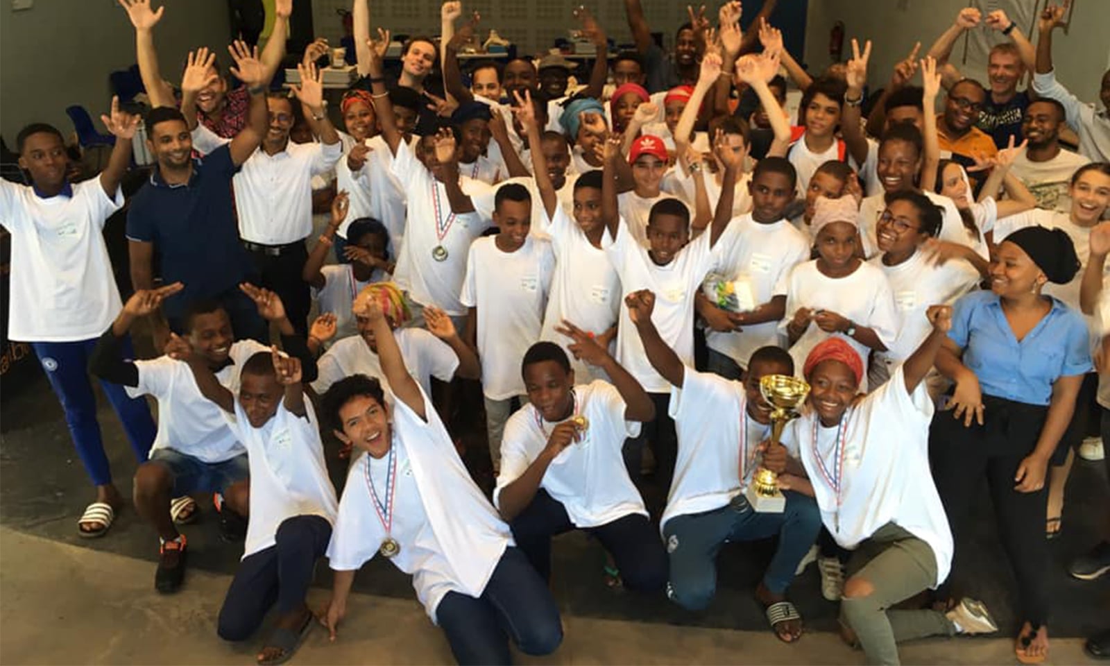 Webcup 2018-2019 : les développeurs à Mayotte