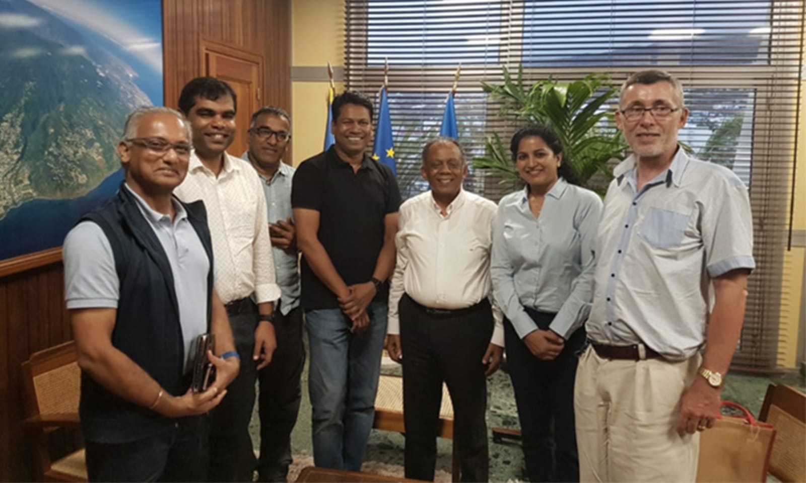 Nouvelles technologies : Quatre ingénieurs indiens à la découverte de La Réunion