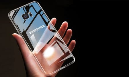 Samsung Galaxy avec écran transparent
