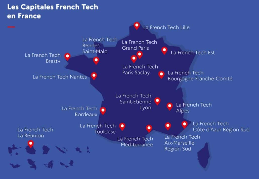 Les capitales French tech